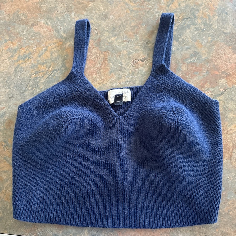 Universal Thread Navy Knit Top